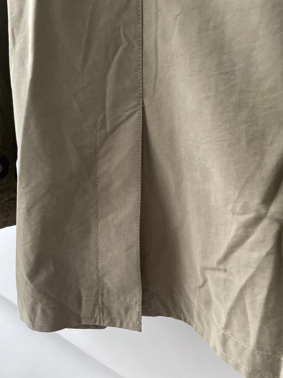 Men’s Baracuta Premium Trench Mac Coat In Beige - XLarge- 2068