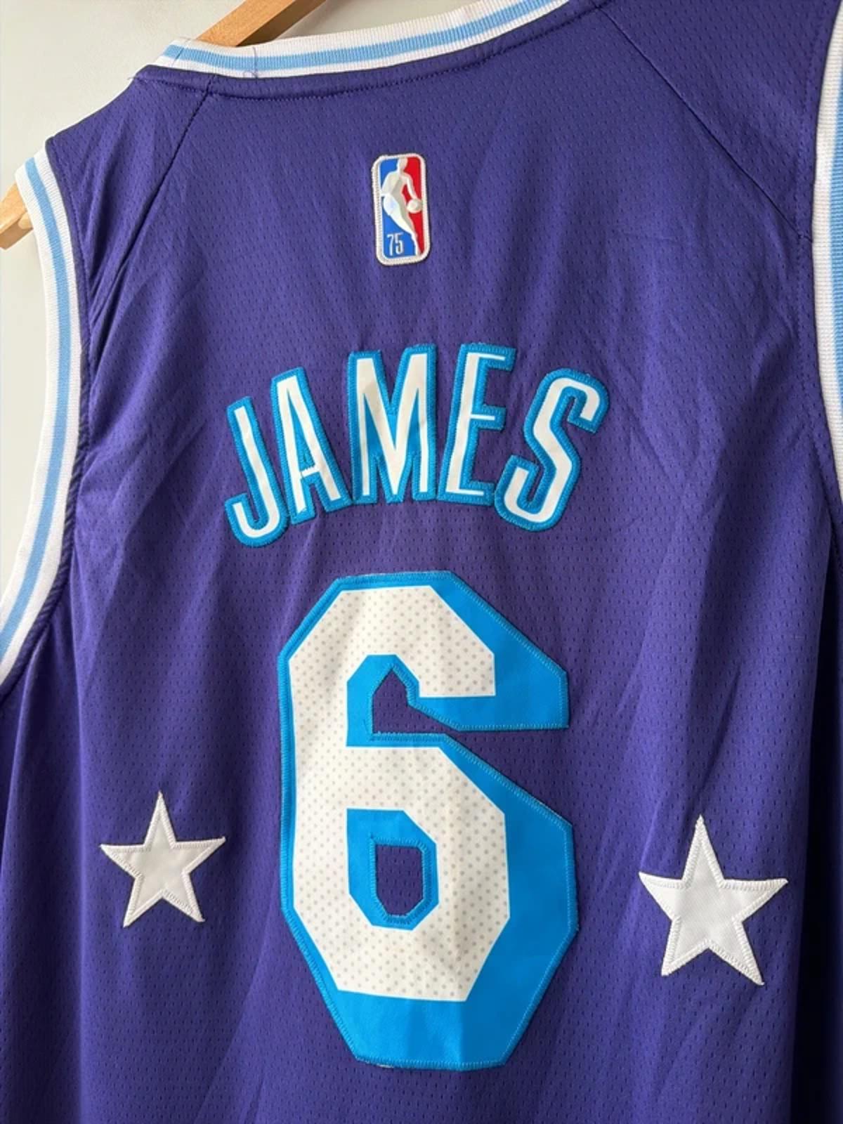 Men's LeBron James LA Lakers Nike City Edition Swingman Jersey - XLarge - 3308