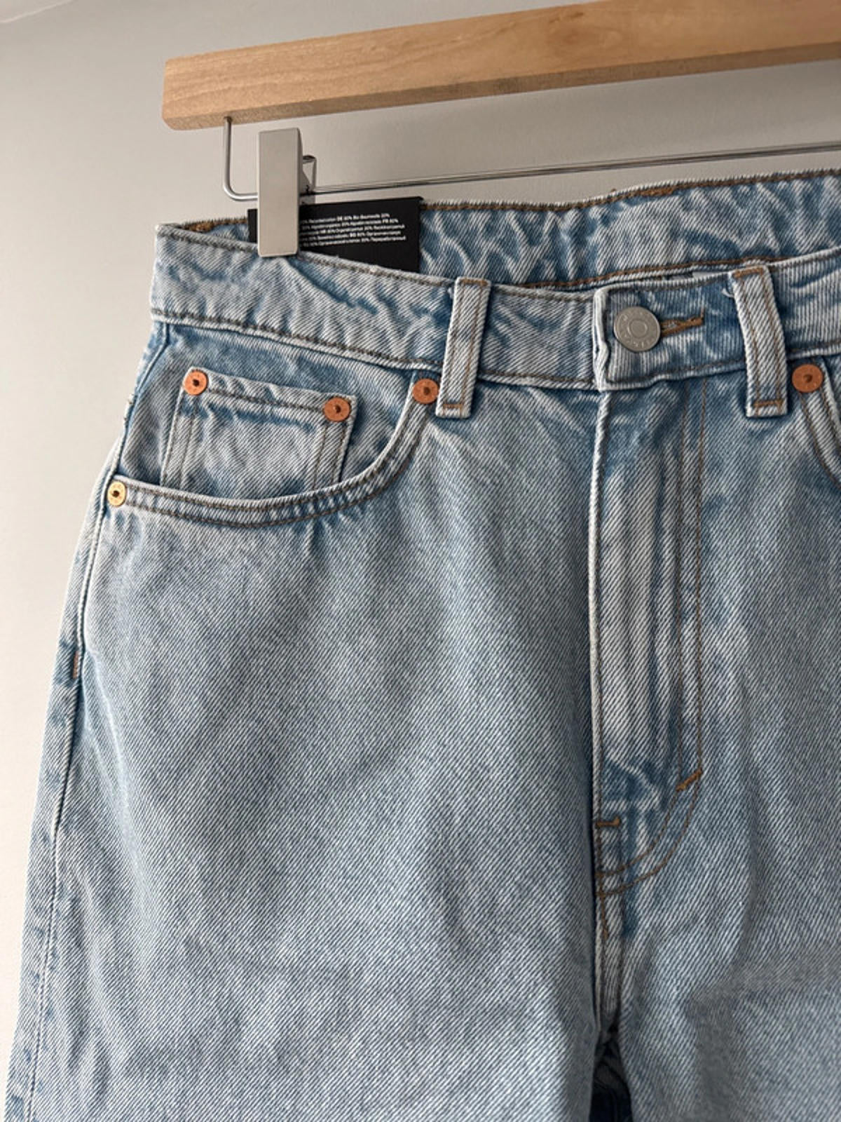 Women’s Weekday Voyage High Waisted Fit Jeans In Blue - W27/L30 - 0620