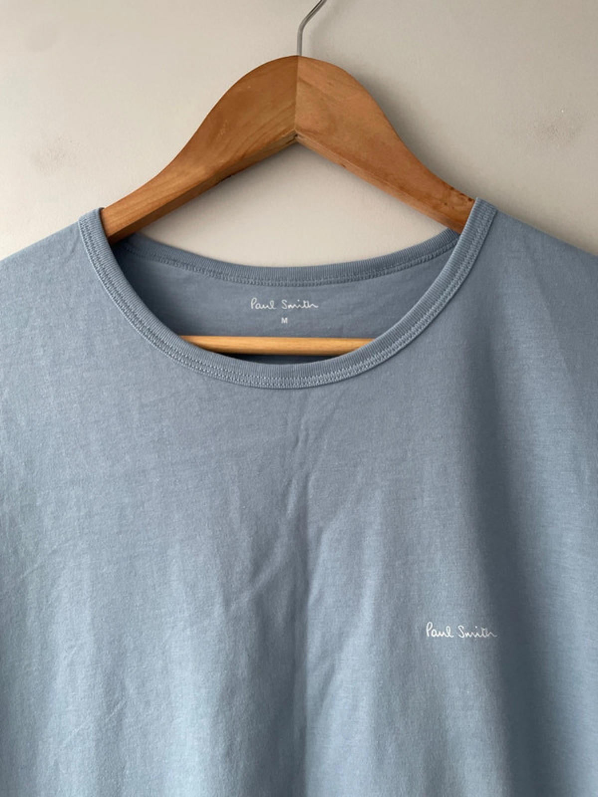Men’s Paul Smith Logo Crew Neck Short Sleeve T-Shirt in Blue - Medium - 2835