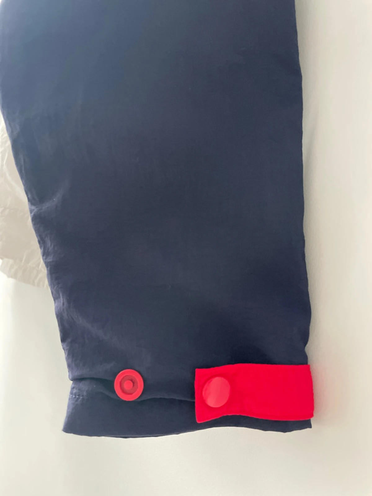 Men’s Fila Oversized Windbreaker 1/4 Zip Track Jacket In Navy - Small - 2089