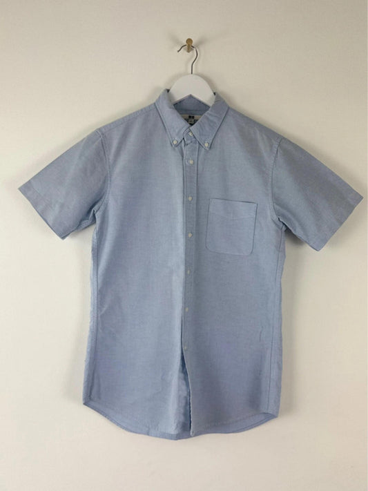 Men’s Uniqlo Oxford Short Sleeved Shirt - Small   -1416