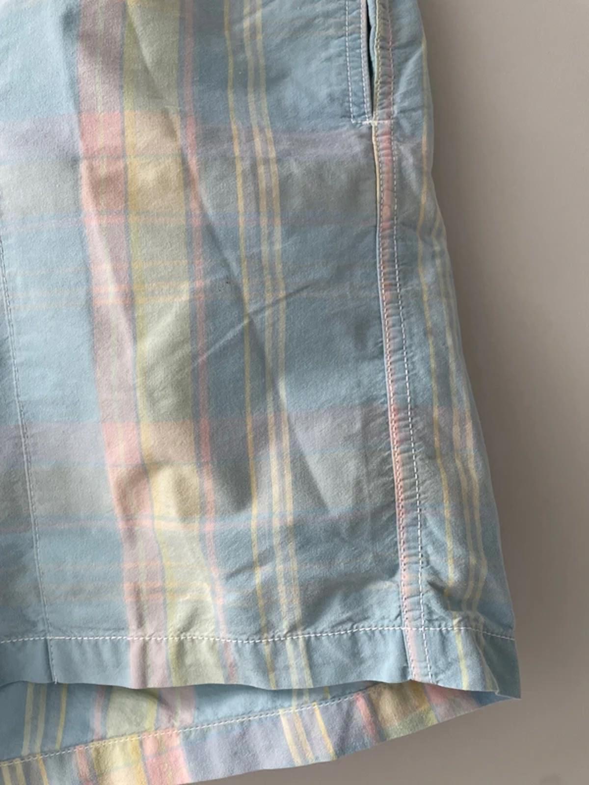 Men’s Vilebrequin Designer Checked Design Swim Shorts in Blue - XXXLarge - 3114