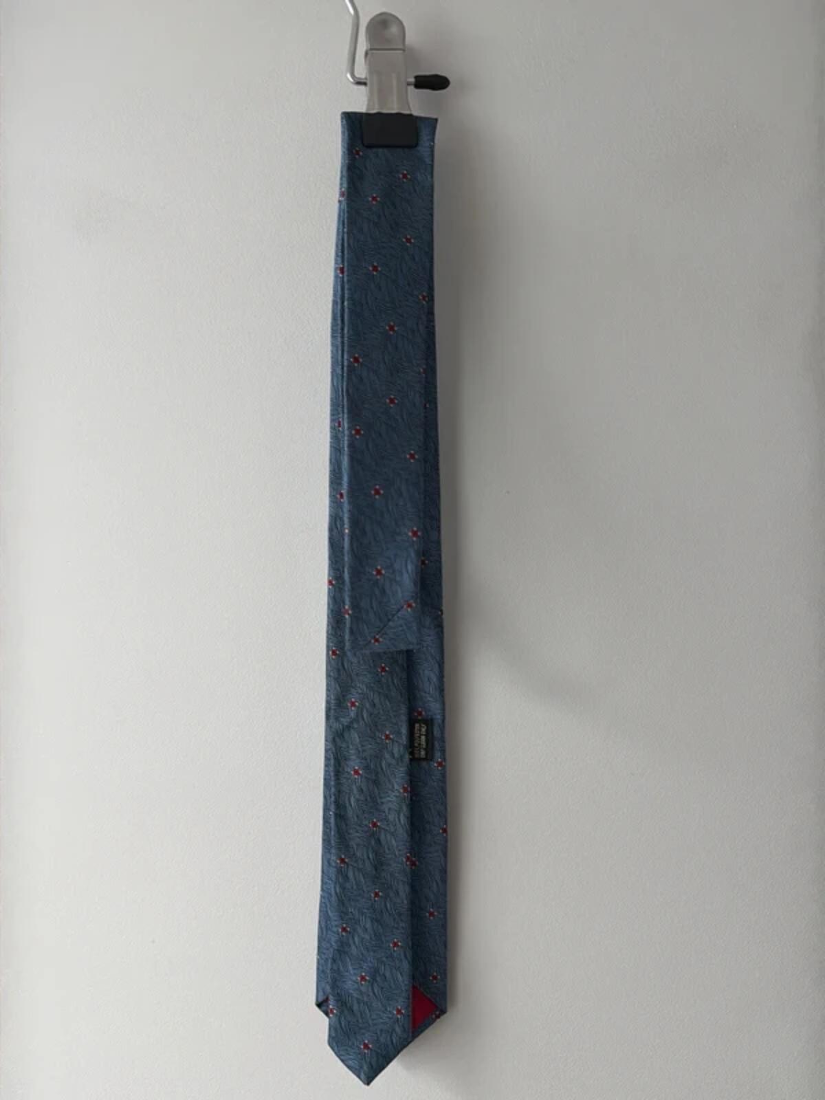 Lochan Skinny Tie Made In Scotland In Blue - 3332
