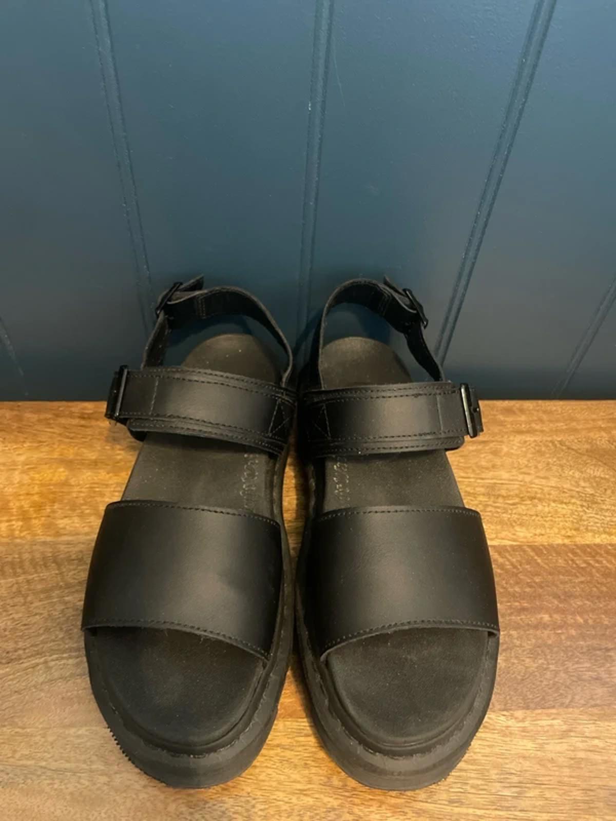 Women’s Dr Martens Voss Chunky Sole Sandals In Black - UK5 - 3086