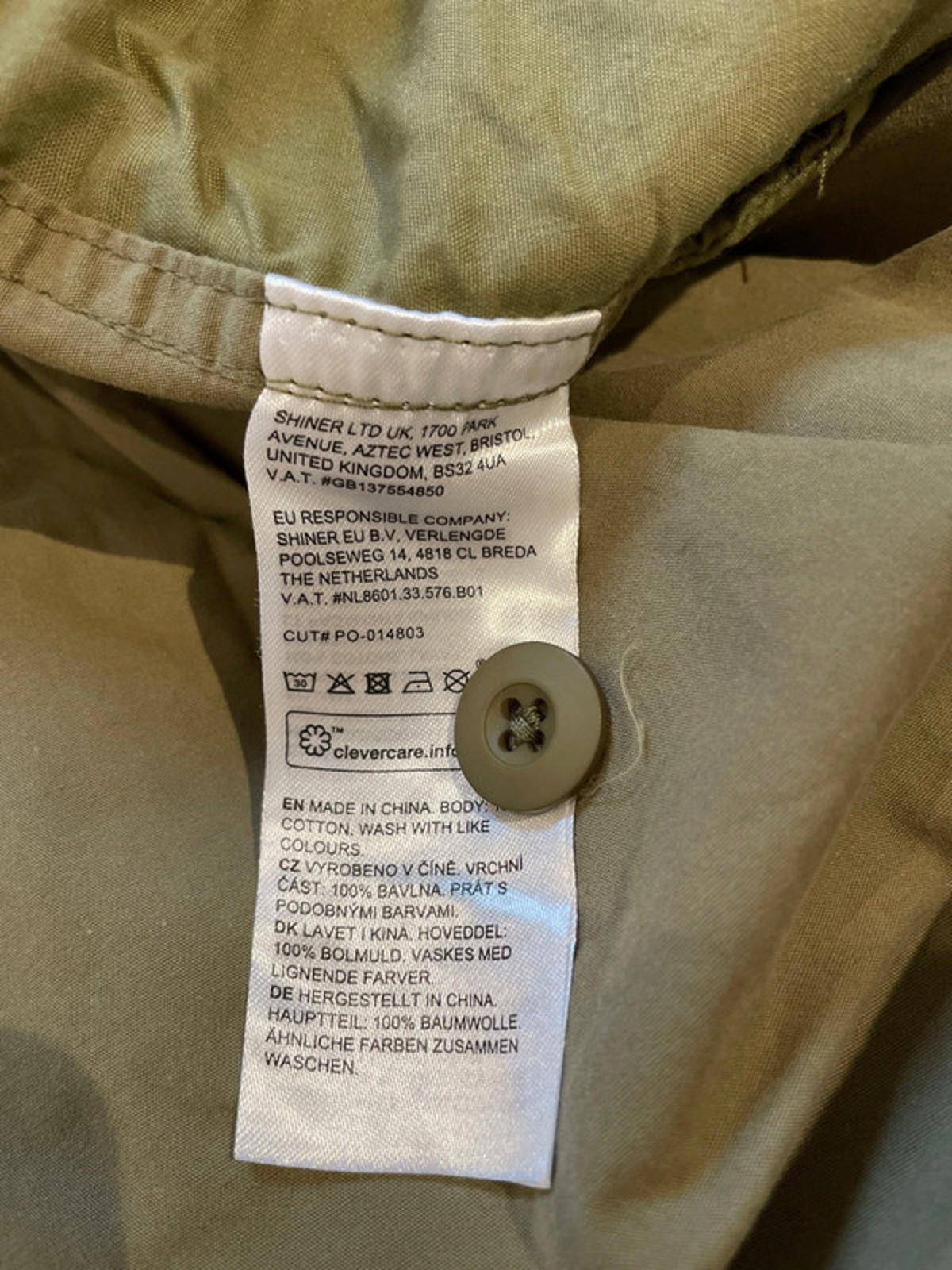 Men’s Santa Cruz Wide Leg Baggy Fit Flight Pants in Khaki - W32/L29 - 2763
