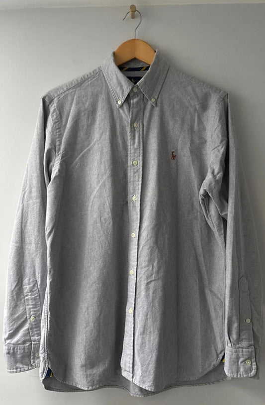 Men’s Ralph Lauren Oxford Chambray Long Sleeve Shirt - Medium - 0432