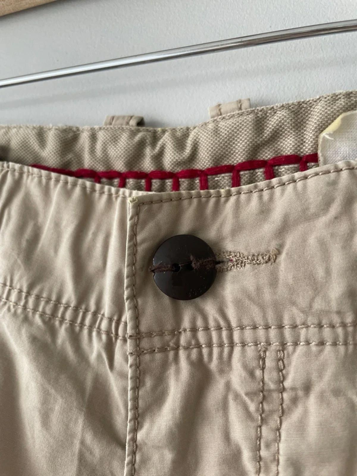 Men’s Hugo Boss Baggy oversized Fit Cargo Shorts In Beige - W34/L12 - 3183