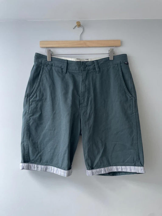 Men’s Van Classic Chino Shorts In Blue - W32/L9 - 2901
