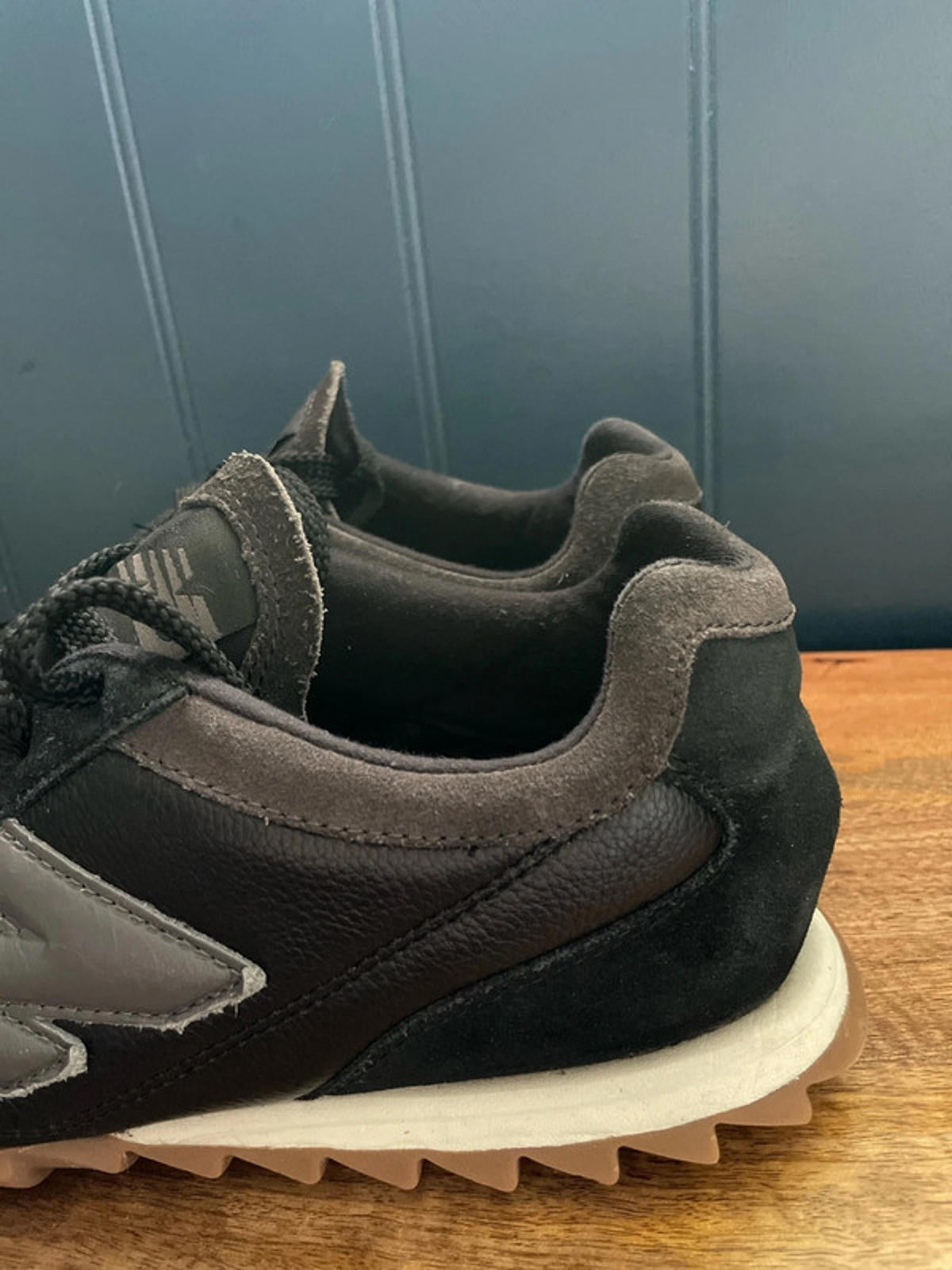 Men’s New Balance RC30 Black Magnet Trainers with Gum Sole - UK10 - 1625