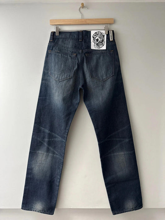 Women’s Cheap Monday Low Waisted Straight Leg Jeans - W26 / L32 - 0744