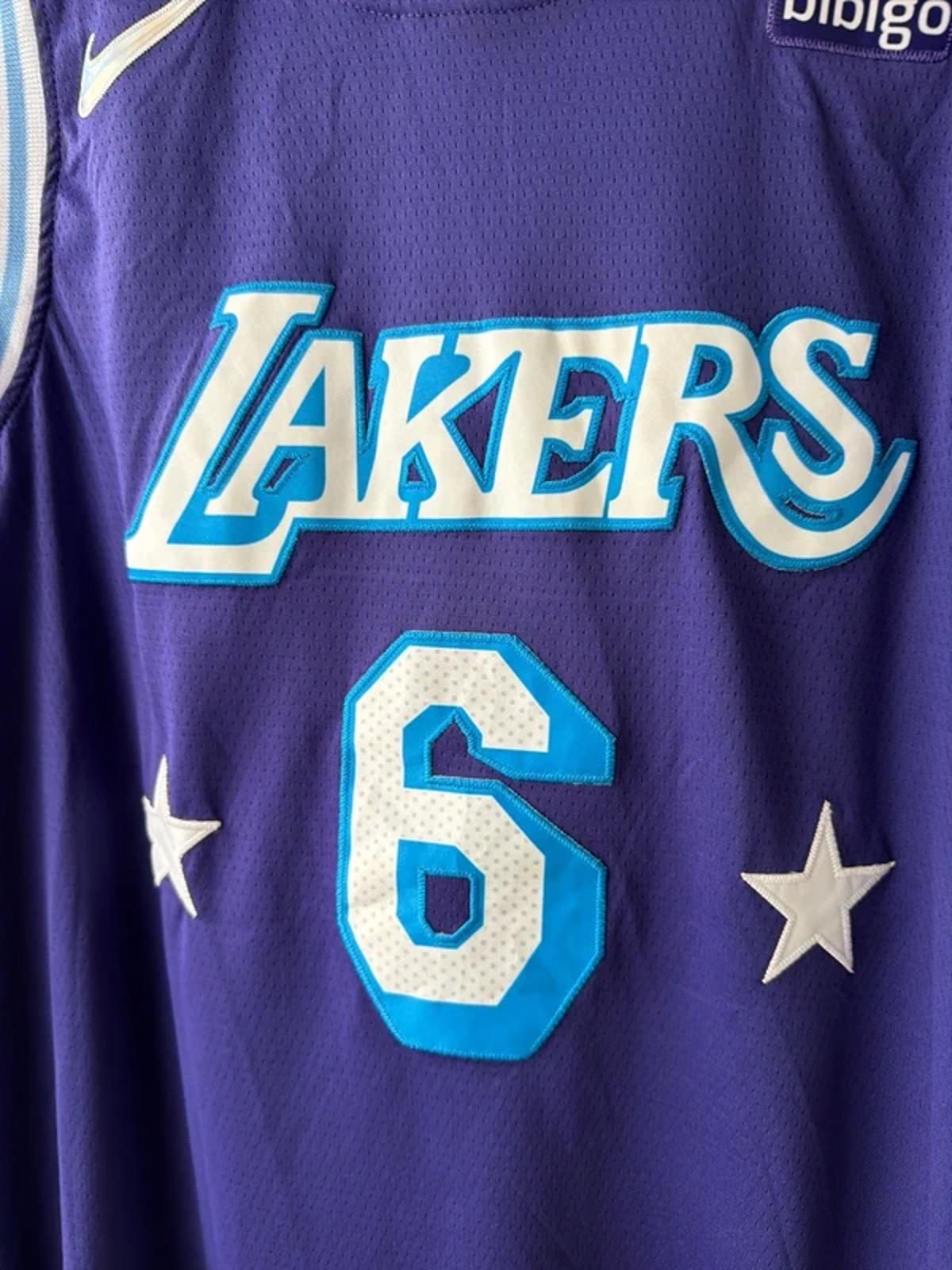 Men's LeBron James LA Lakers Nike City Edition Swingman Jersey - XLarge - 3308