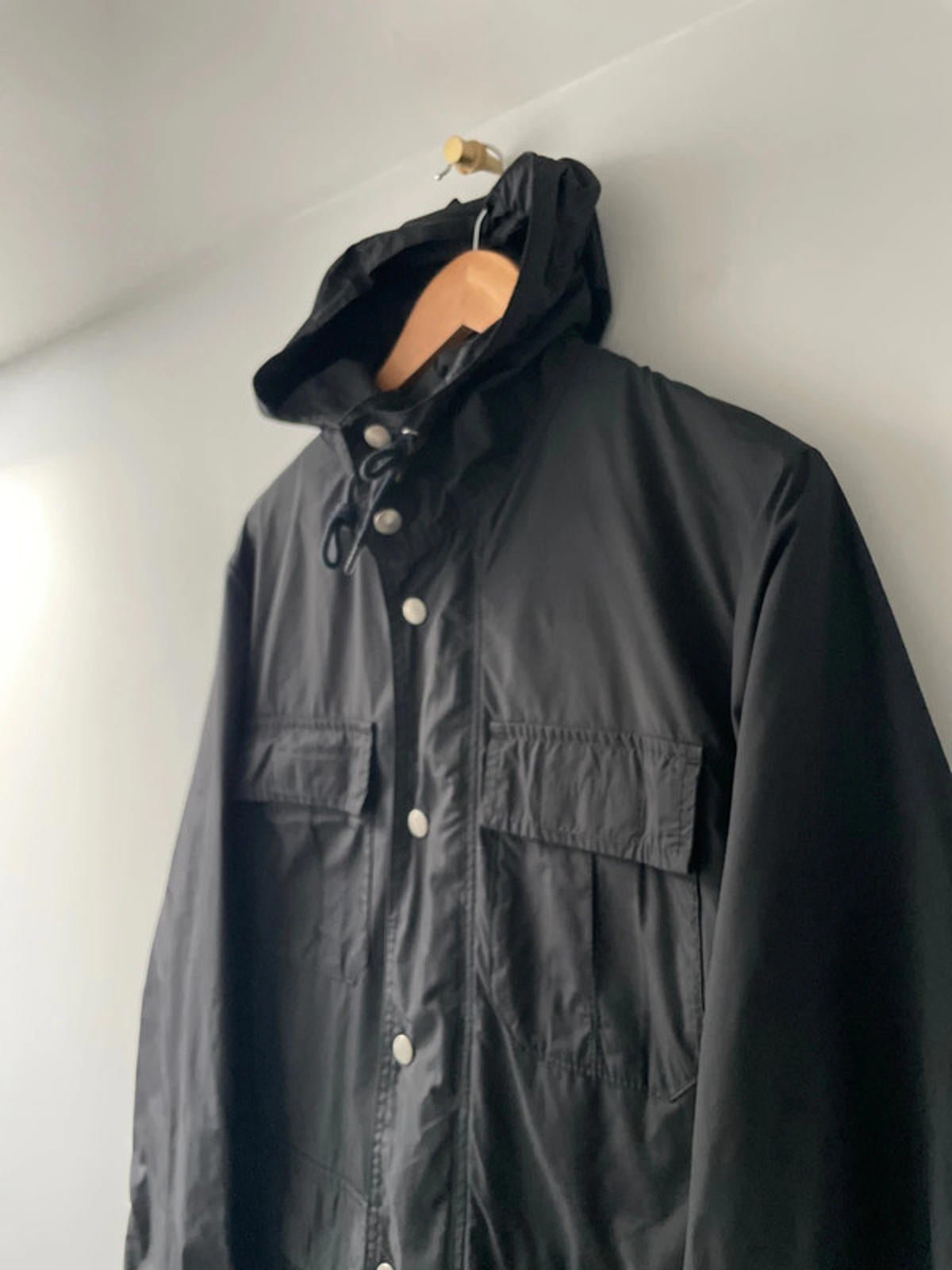 Men’s Comme Des Garçons Hooded Jacket in Black - Medium - 2744