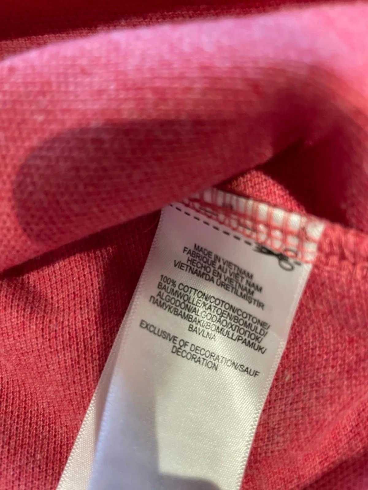 Men’s Ralph Lauren Custom Slim Fit Long Sleeve Polo In Pink - Medium -2883