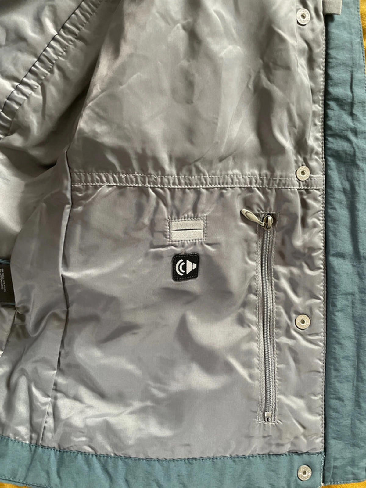 Women’s The North Face Premium Adventure Series Jacket Coat In Blue -Medium-2240