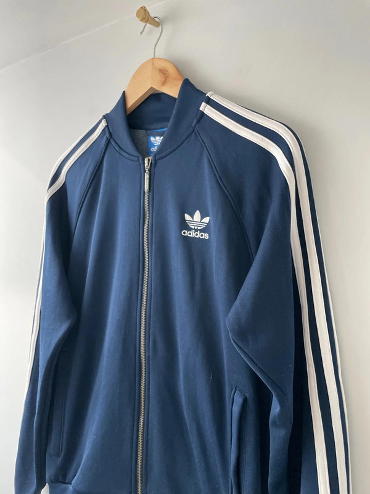 Mens Adidas Adicolor Classics Firebird Track Jacket In Navy - Small - 2507