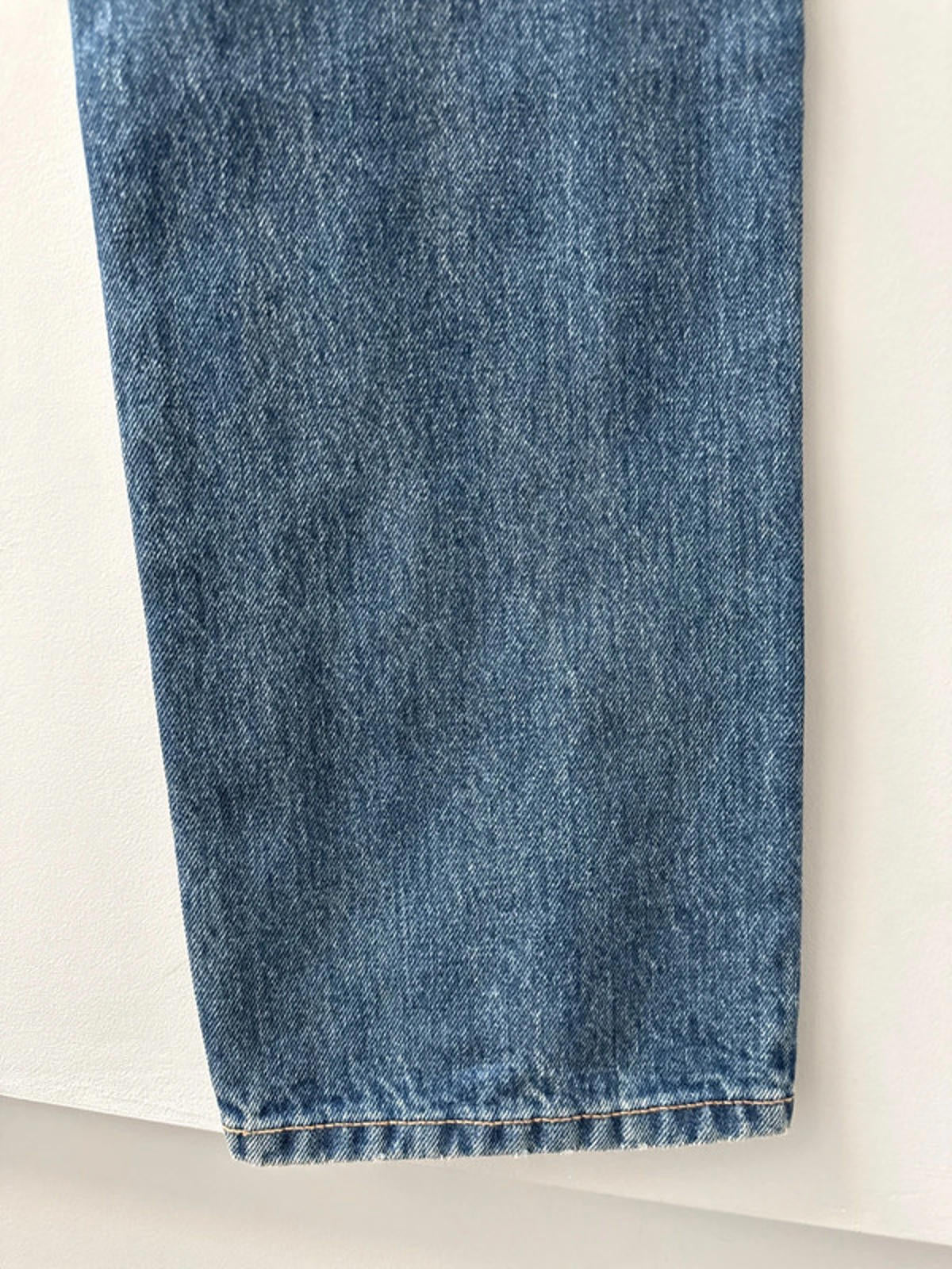 Women’s Pull & Bear Straight Fit Jeans With Wash Effect - W30/L32 - 1011