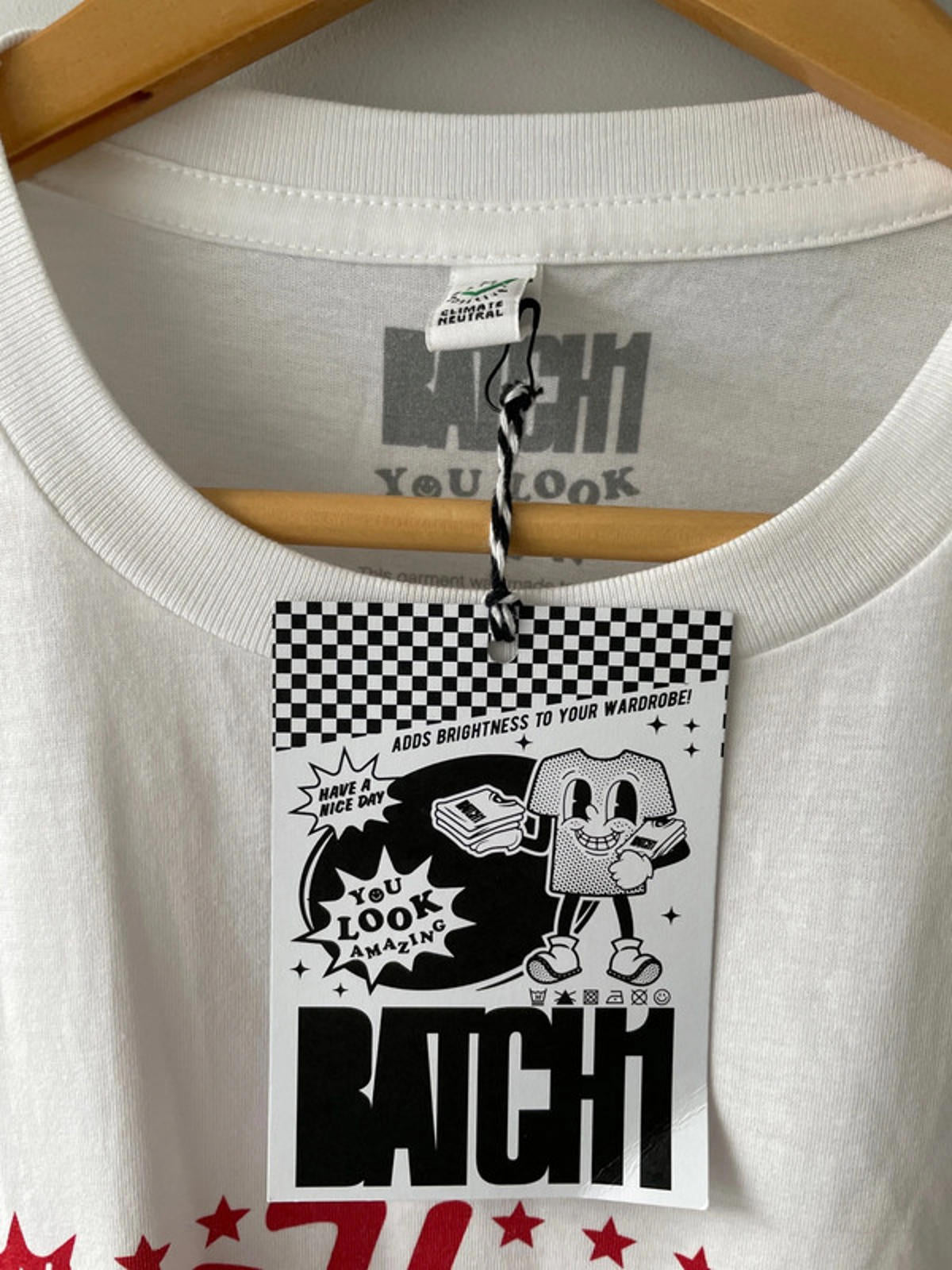 Men’s Batch1 have a cherrific day crew neck printed T-shirt - Medium