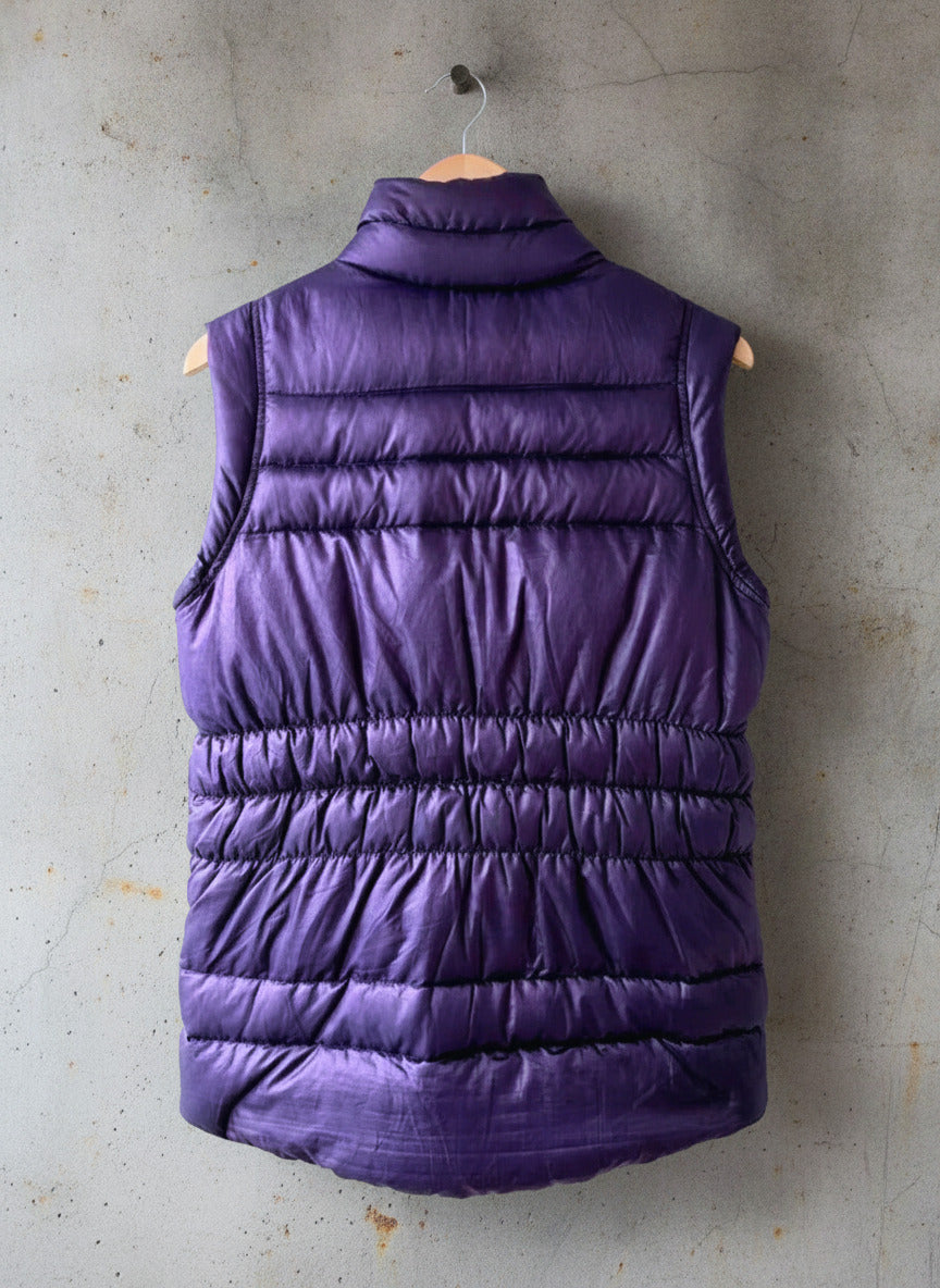 Women’s Nike ACG Quilted Goose Filled Gilet In Purple - Medium - 3386