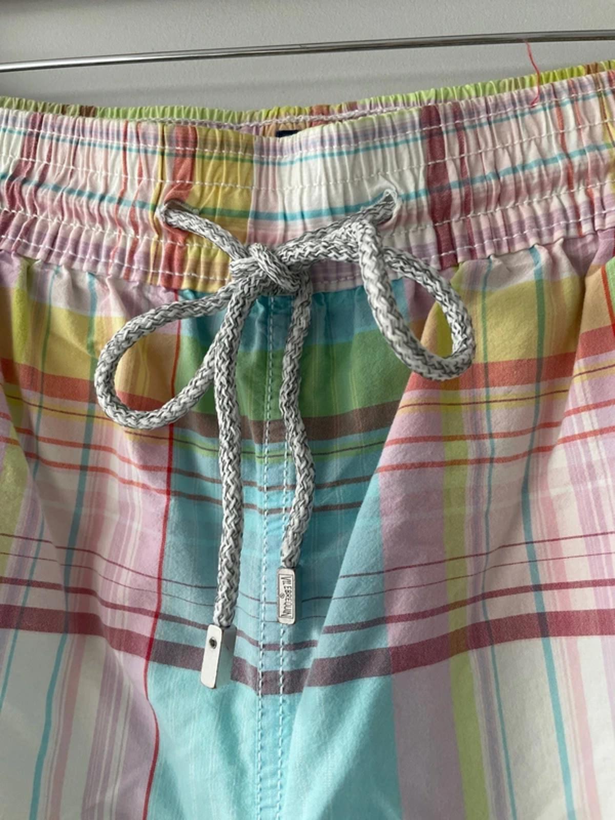 Men’s Vilebrequin Checked Plaid Swim Shorts - XXLarge - 3098