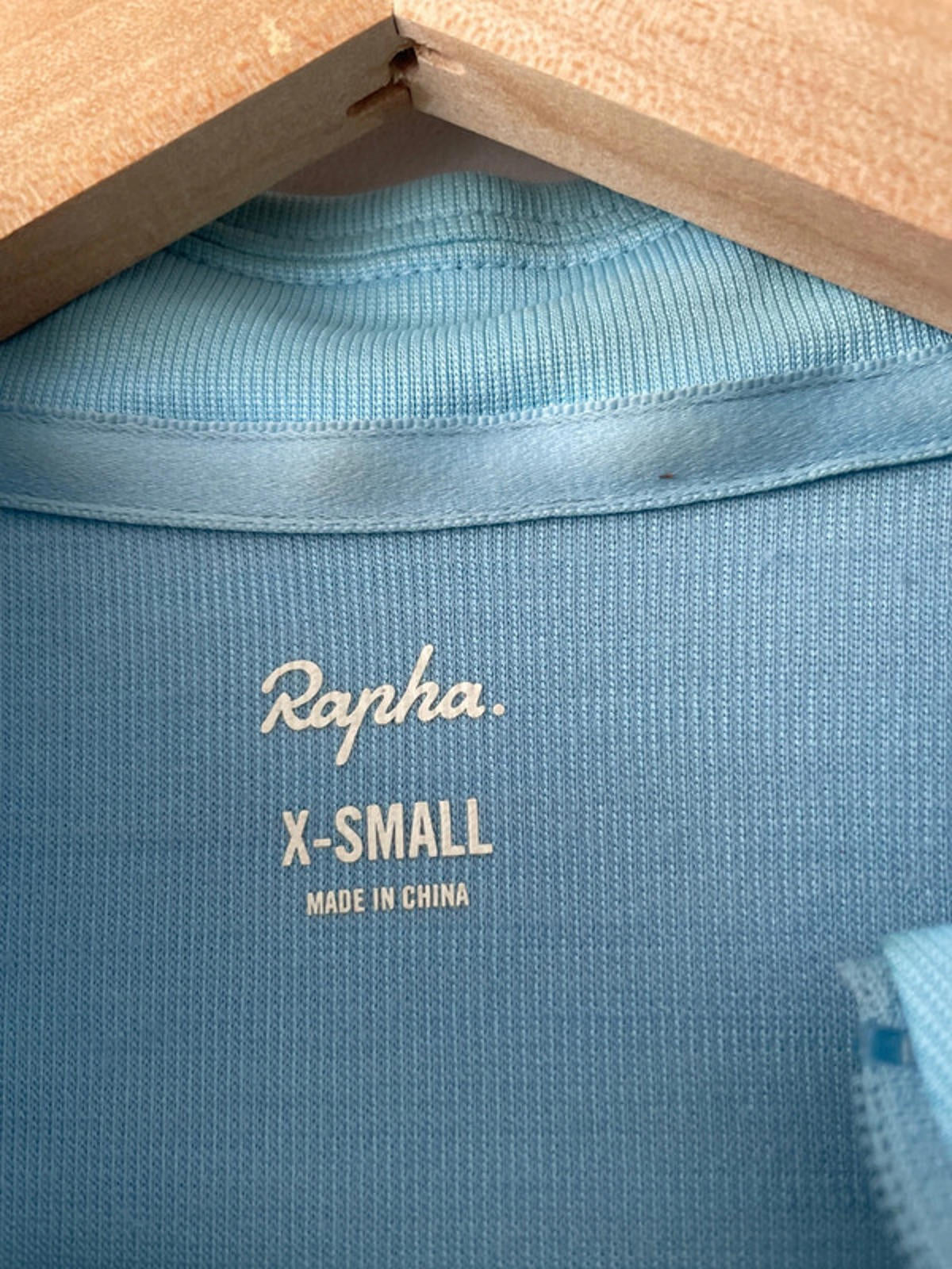 Men’s Rapha Classic Cycling Jersey Merino Wool In Light Blue - XSmall - 2212
