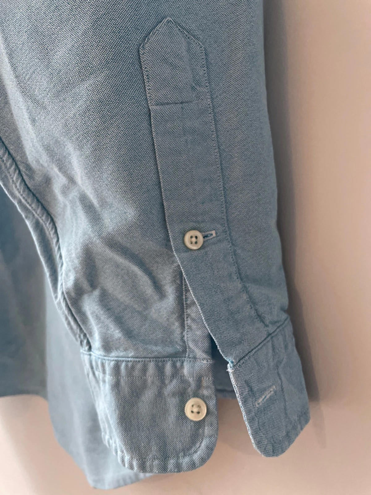 Men’s Ralph Lauren Classic Fit Oxford Chambray Shirt In Blue - XXLarge - 2715