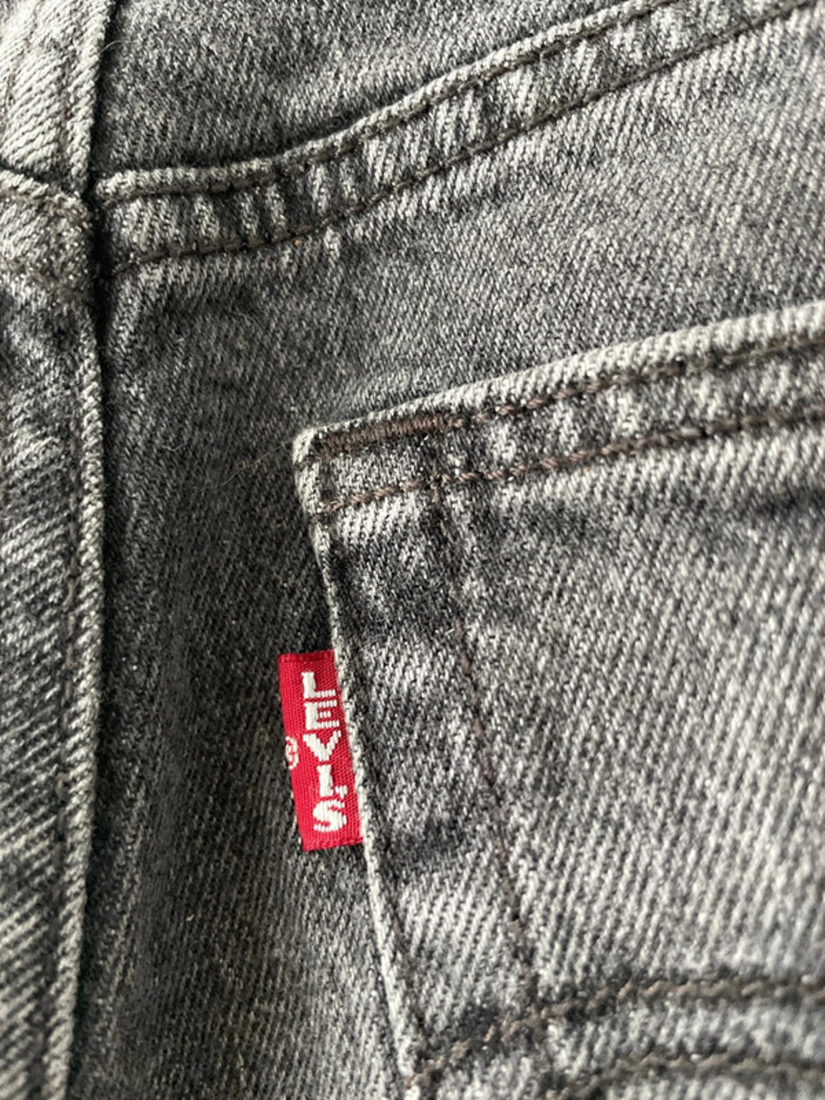 Women’s Levi’s Ribcage High Waisted Flare Fit Raw Hem Jeans In Black - W26/L25 - 2491