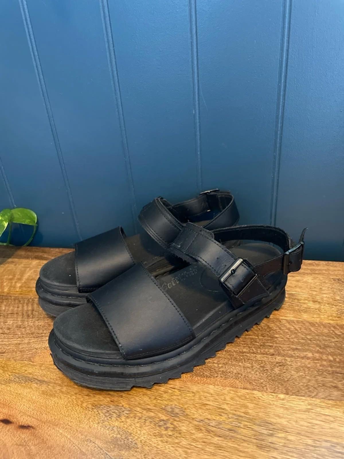 Women’s Dr Martens Voss Chunky Sole Sandals In Black - UK6 - 3050