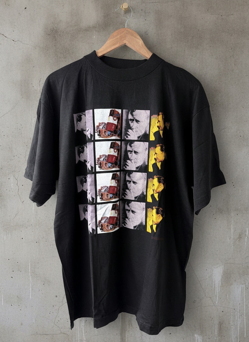 Unisex Phil Collins Vintage Both Sides Tour '94 T-Shirt In Black - XLarge - 3709