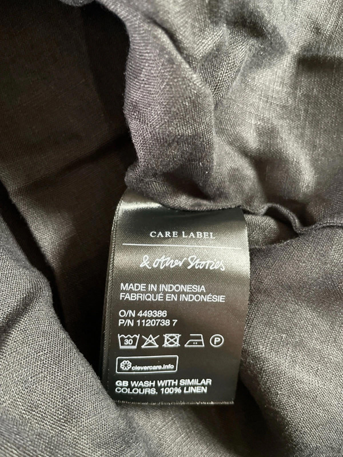 Women’s & Other stories 100% Premium Linen Wrap Dress - UK 6 / EU32 - 1589