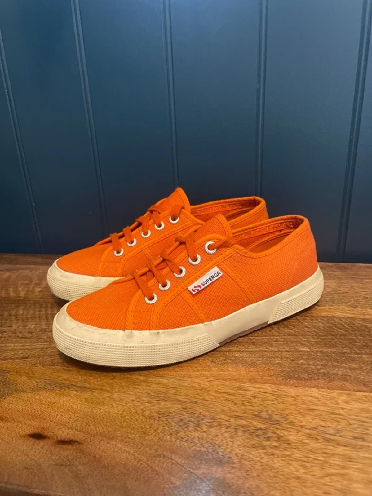 Women’s Superga 2750 Cotu Classic Trainers In Orange - UK4 - 3081