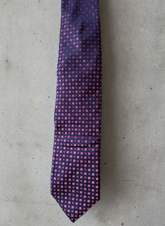 Unisex Baumler Designer 100% Silk Pattern Tie - 3337