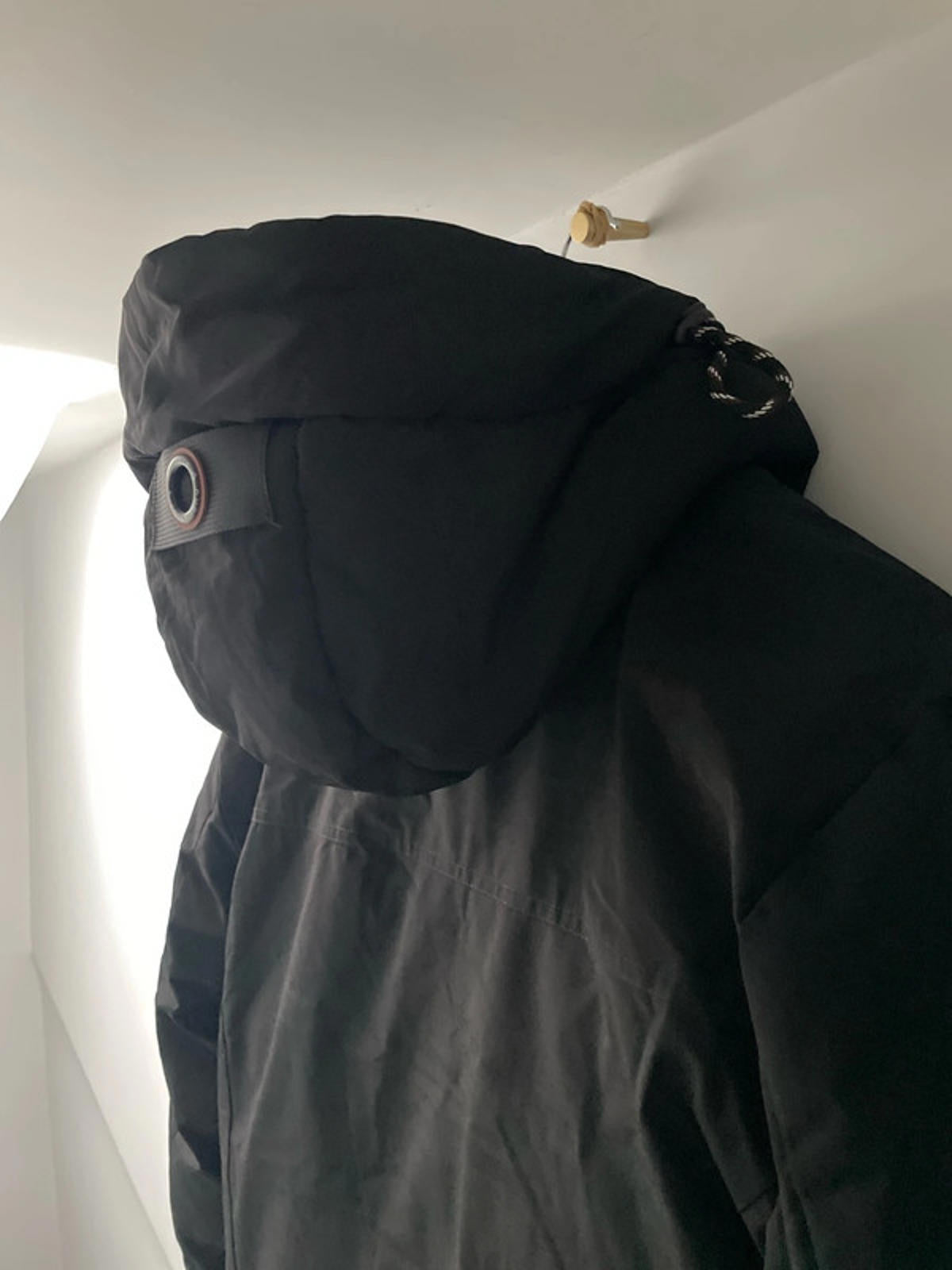 Men’s Point Zero Natanel Classic Parka Jacket In Black - Small - 2496 - RRP £250