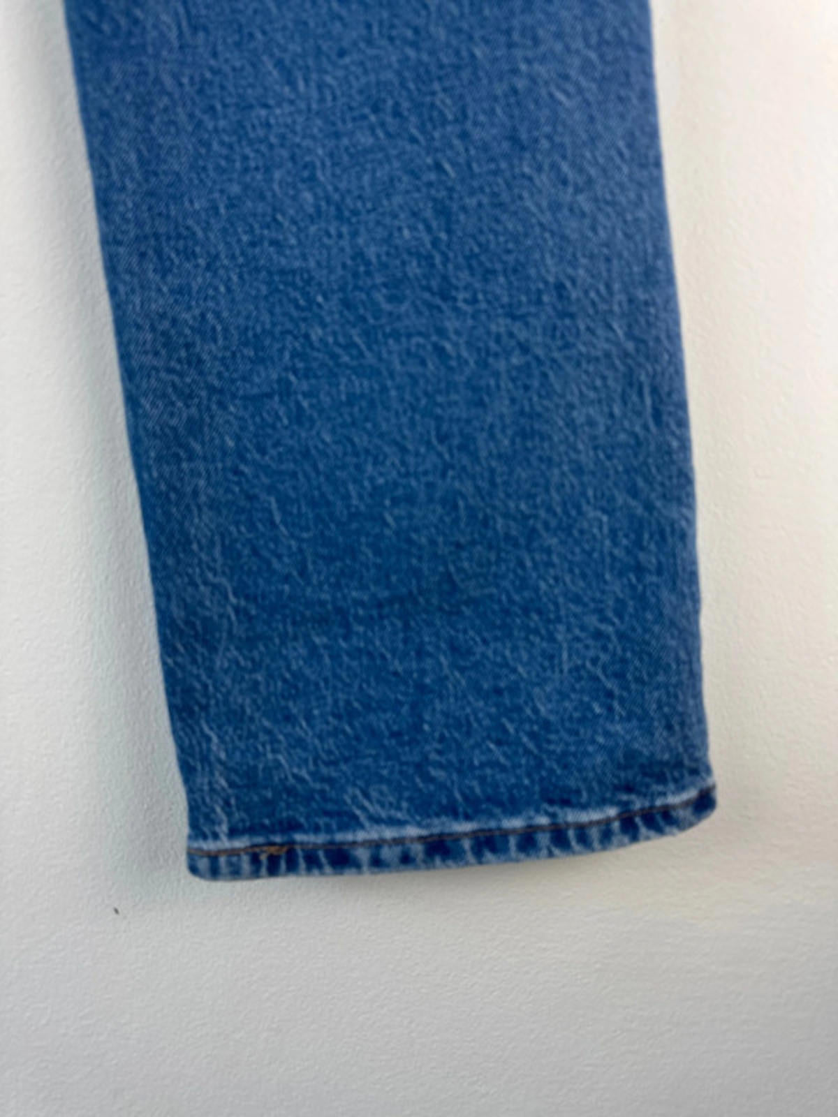 Women’s Levi’s Ribcage Crop Bootcut High Waisted Jeans In Navy - W26 / L27 -1311