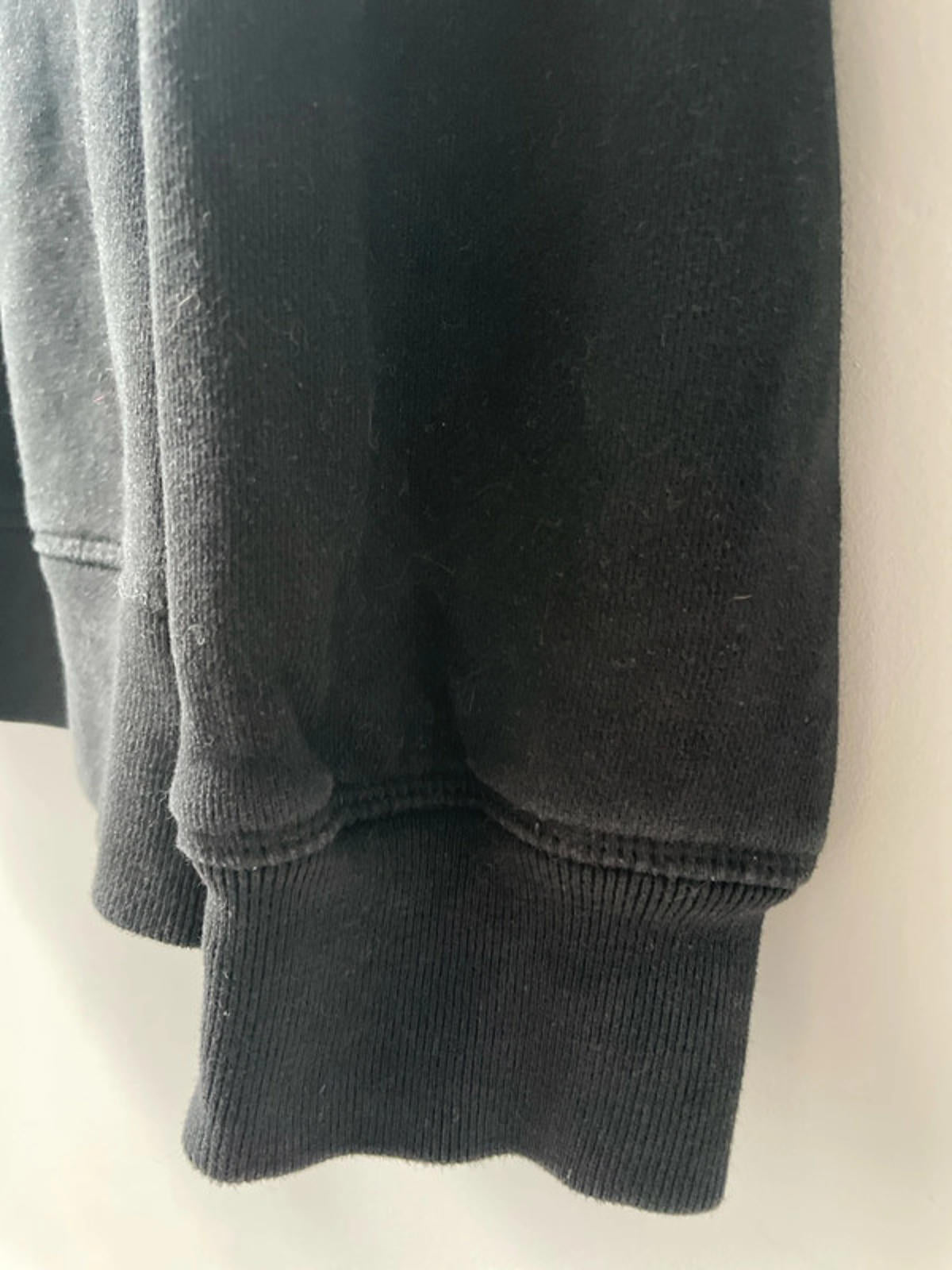 Mens Allsaints Crew Neck Long Sleeve Sweatshirt In Black - Large - 2549