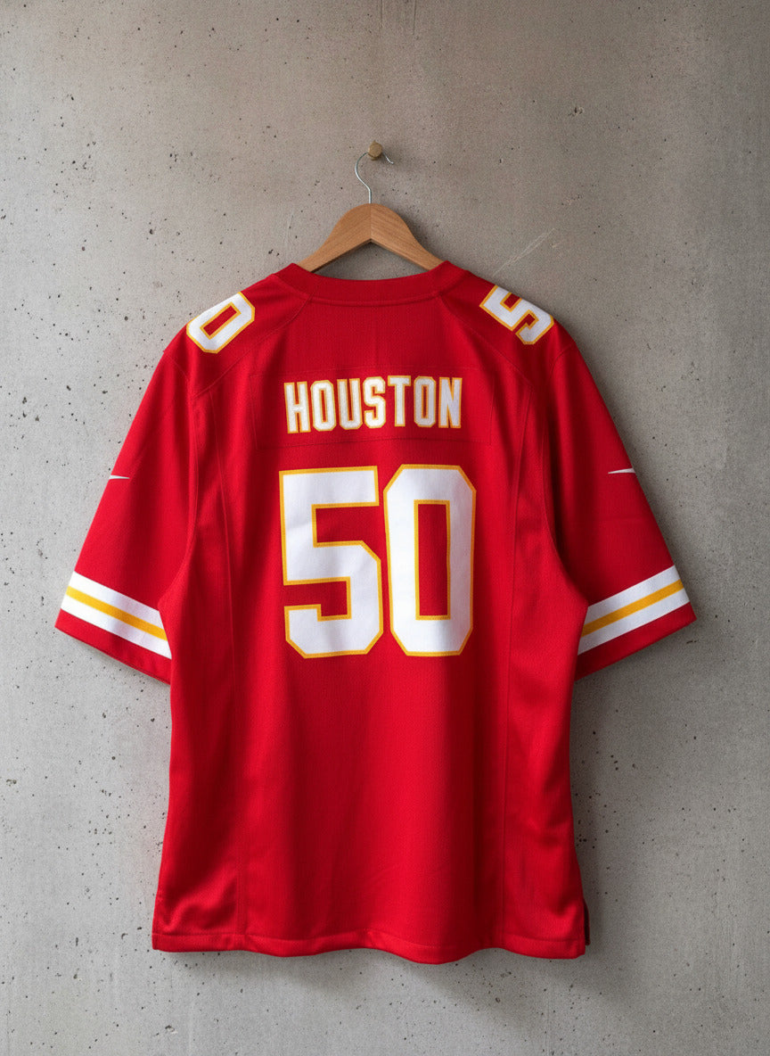 Men’s NFL Kansas City Chiefs Justin Houston American Football Shirt -XLarge-3457