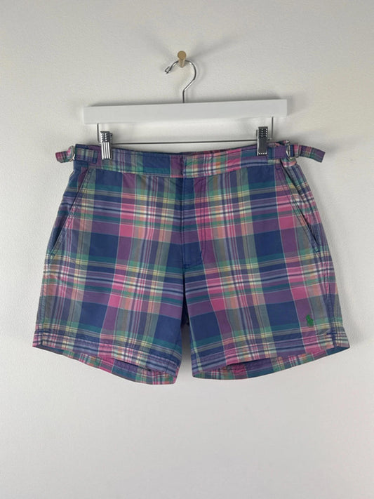 Men’s Ralph Lauren Premium Checked Swimming Shorts - W28 - 1321