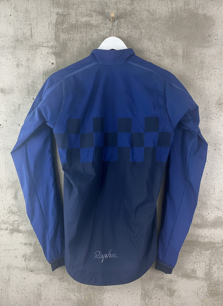 Men’s Rapha Chequered Flag Special Limited Edition Jacket In Navy - Small - 1352