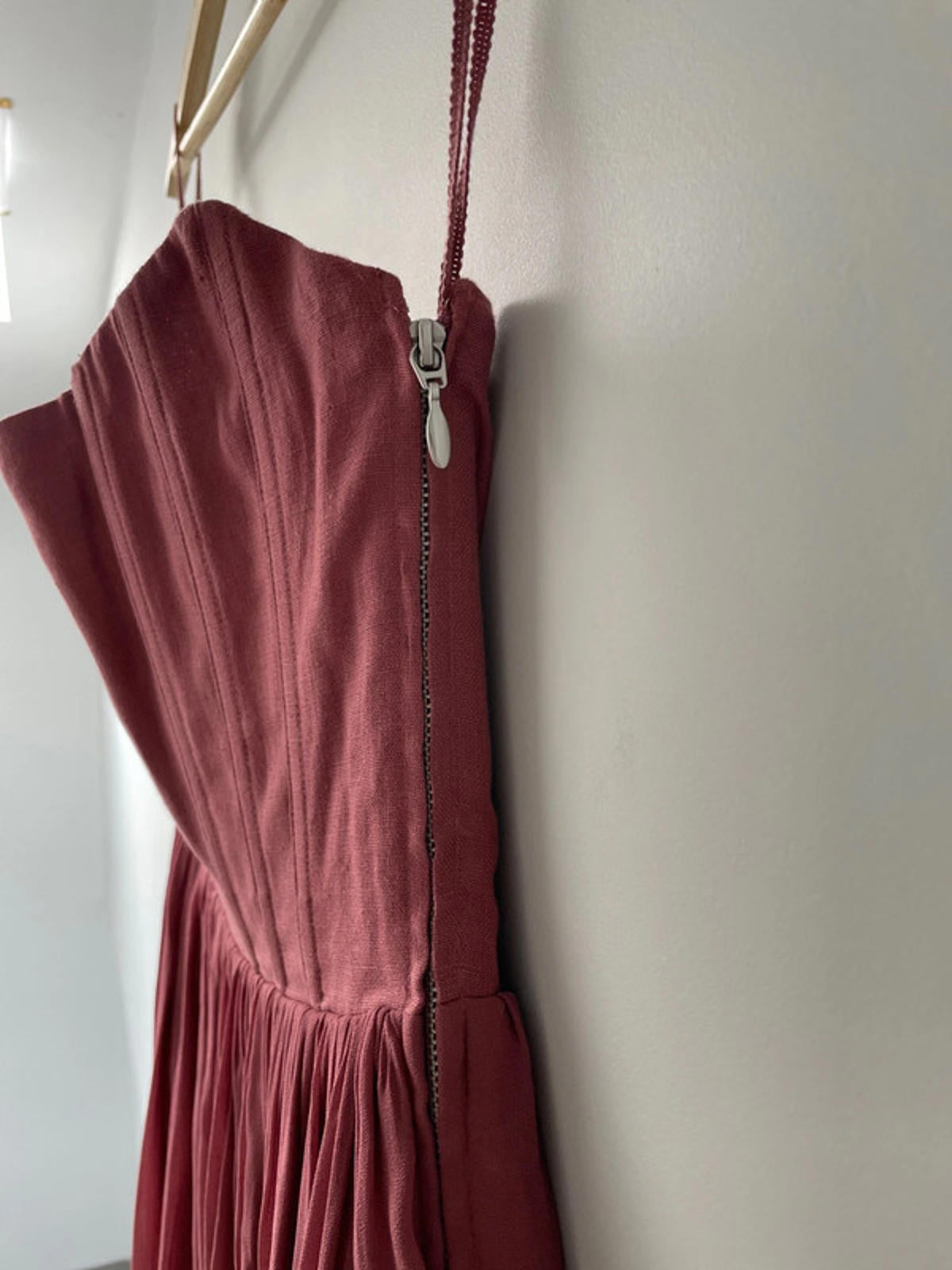 Women’s & Other stories Sheer Maxi Dress With Corseted Waist - Uk10 - 2002