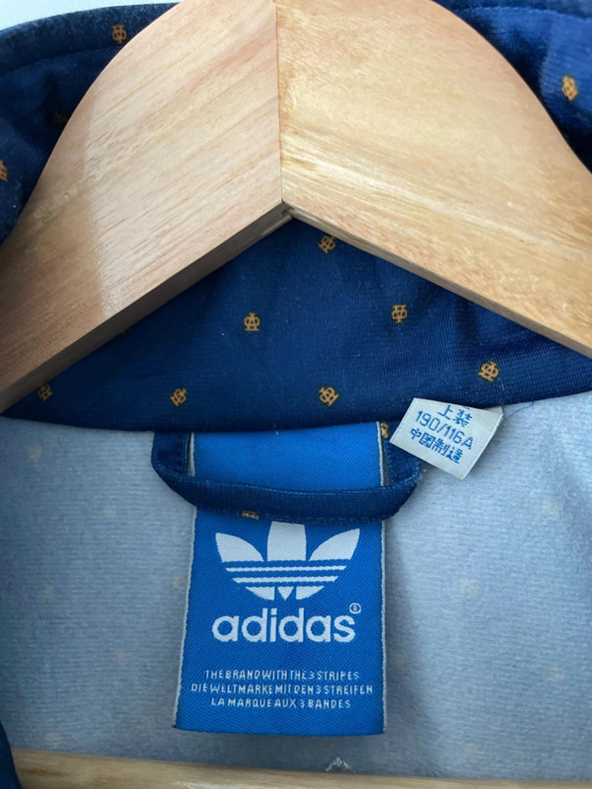 Men’s Adidas Firebird Polkadot Track Jacket - XLarge - 2014