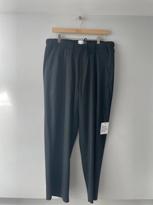 Men’s Topman Smart Wide Leg Trousers In Black - W34/L29 - 1810