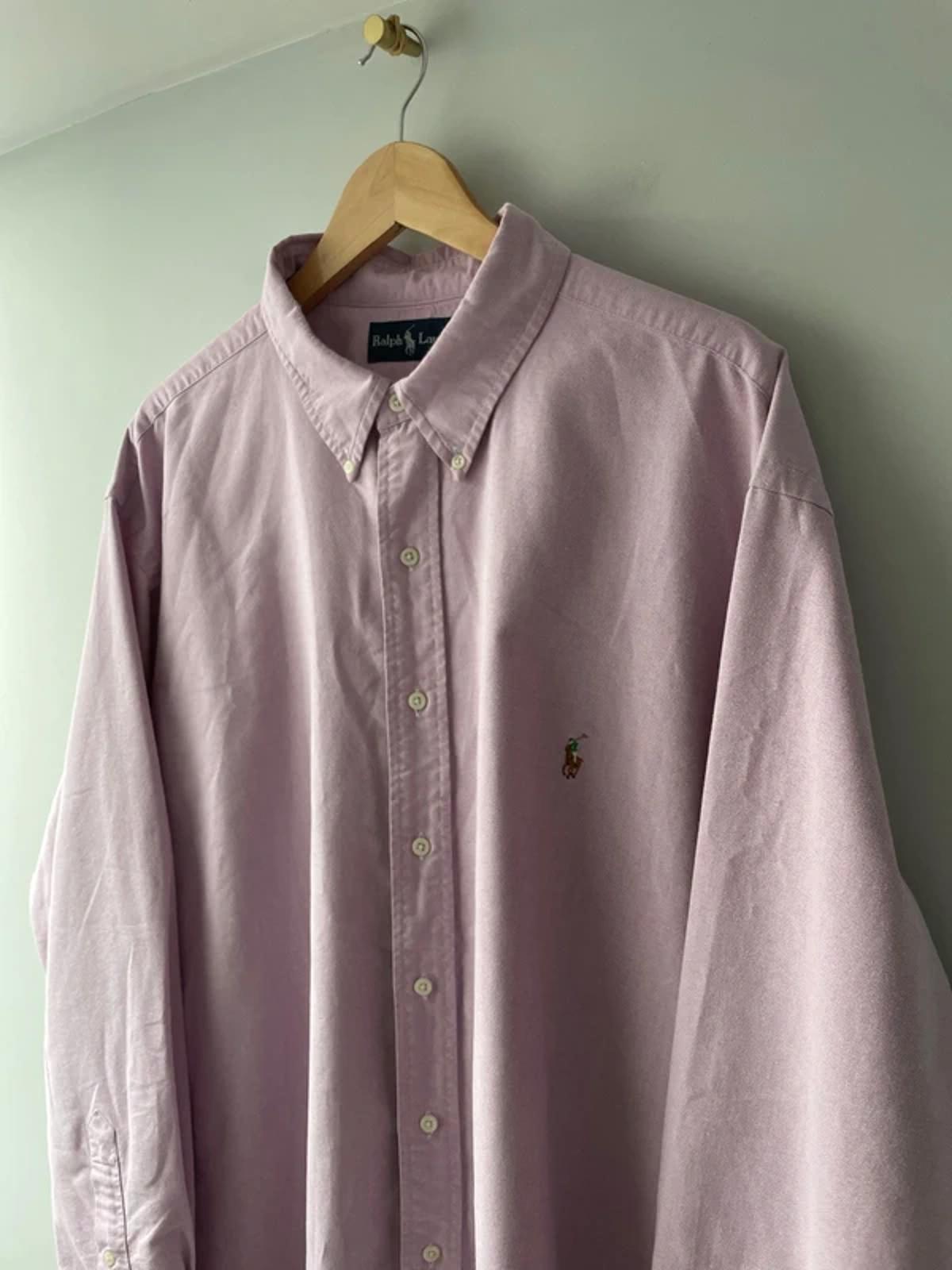 Men’s Ralph Lauren Oxford Style Chambray Shirt in Pink - XXLarge - 2926