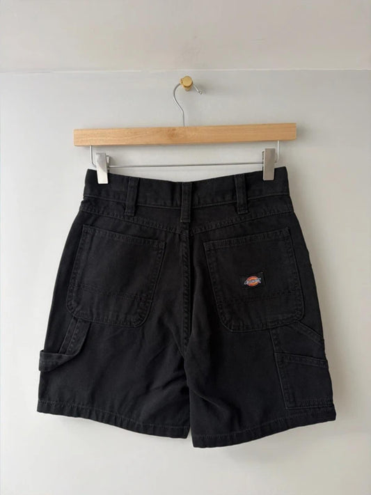 Women’s Dickies Duck baggy Fit Cargo Shorts In Black - W26 - 3369