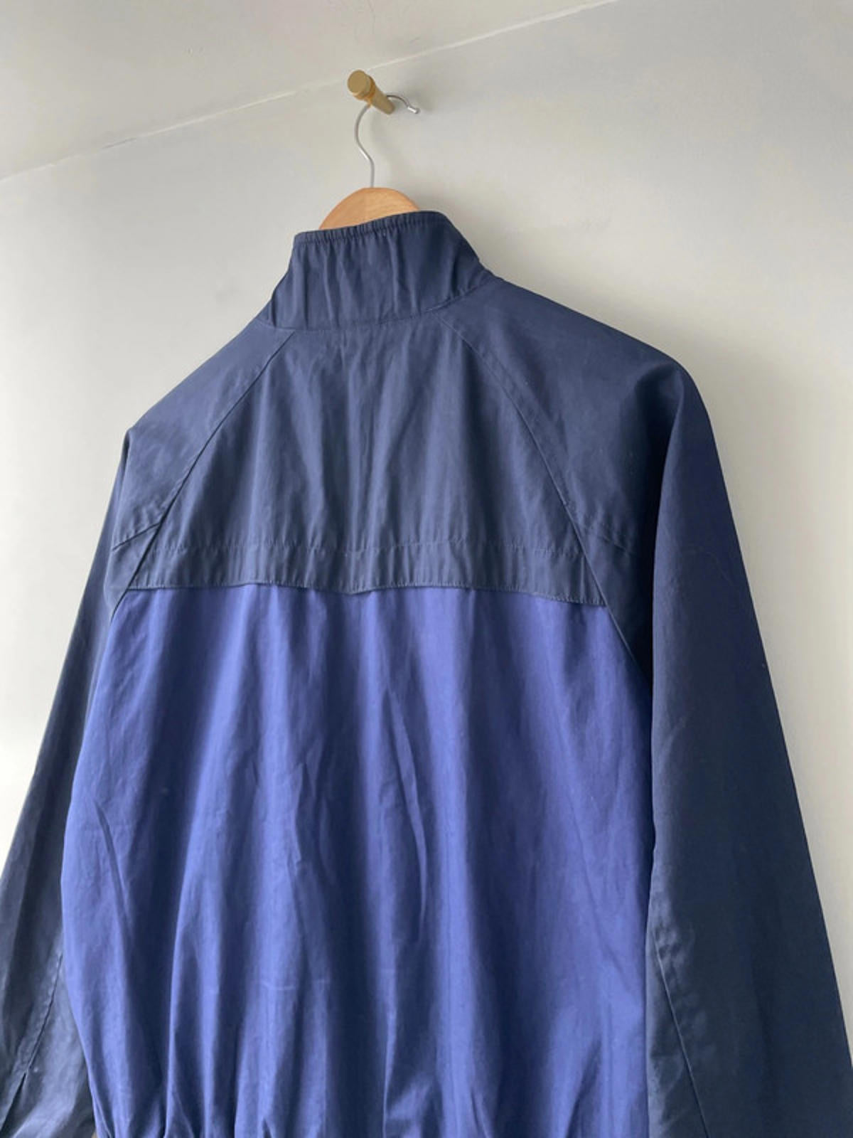 Men’s Fred Perry Premium Harrington Jacket Coat In Navy - Small - 2116