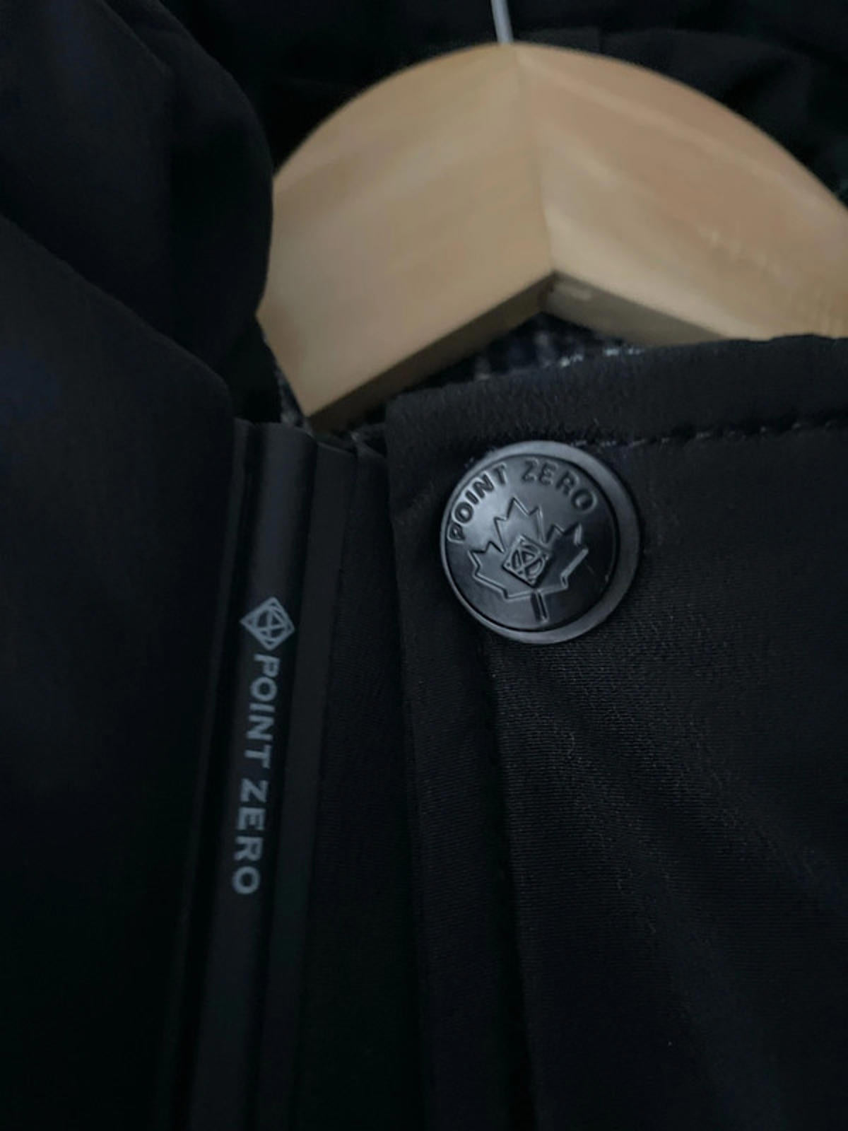 Men’s Point Zero Natanel Classic Parka Jacket In Black - Small - 2496 - RRP £250