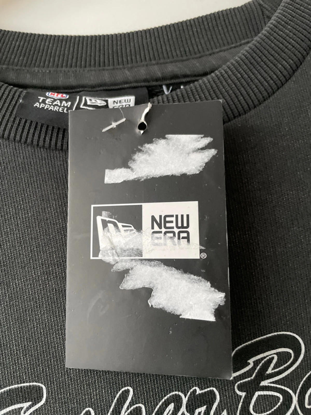 Men's New Era Las Vegas Raiders NFL Washed Super Bowl Jumper In Black - Medium - 2285