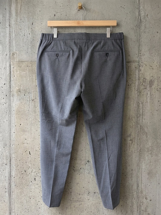 Women’s Reiss Premium Wool Cropped Fit Trousers In Grey - W32/L27 - 3827