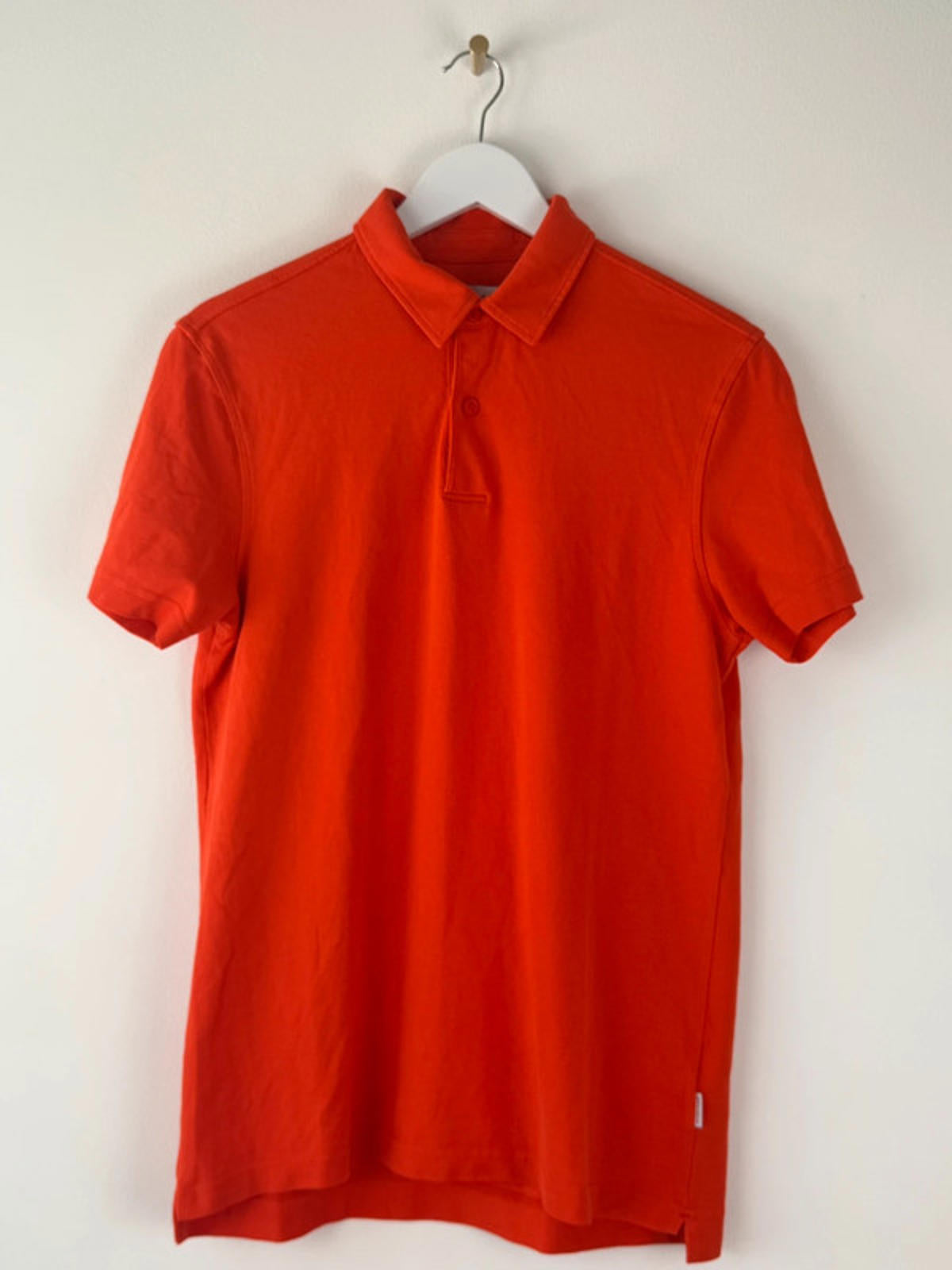 Men’s Orlebar Brown Premium Tailored Fit Polo Top In Red - Medium - 1374