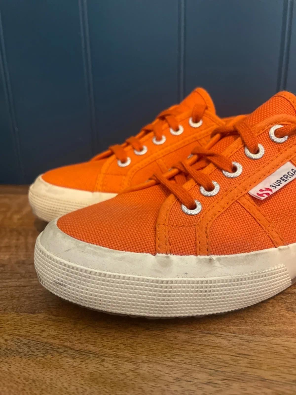 Women’s Superga 2750 Cotu Classic Trainers In Orange - UK4 - 3081