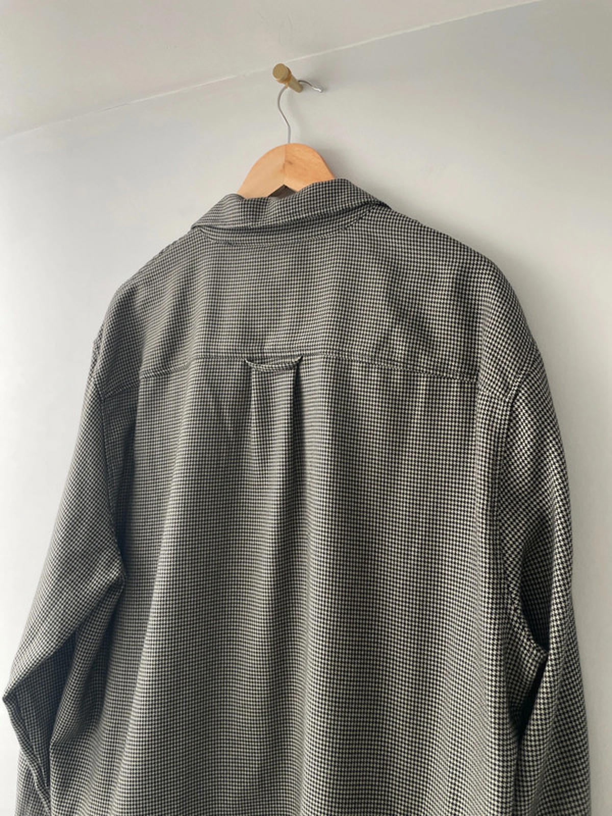 Men’s Weekday Mini Check Lightweight Harrington Jacket - XLarge - 2034